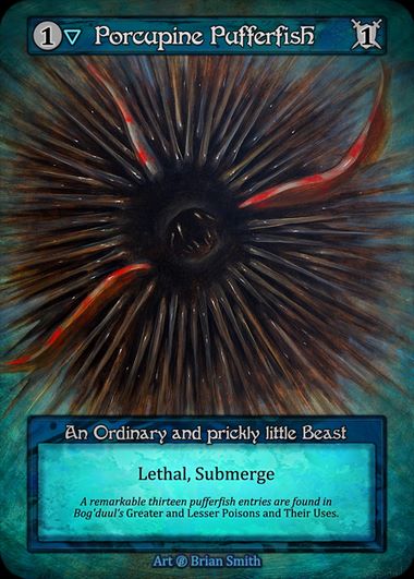[Water] Porcupine Pufferfish [beta-Ordinary]